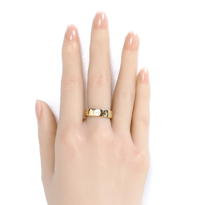 CARTIER カルティエ K18YG イエローゴールド ラブリング リング・指輪 15.5号 56 6.9g レディース【中古】【美品】