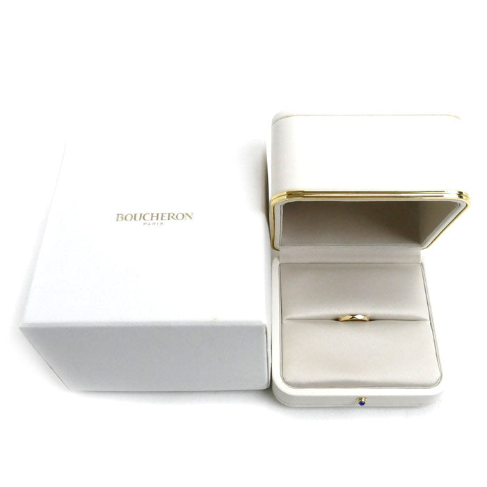 Boucheron ブシュロン K18YG イエローゴールド ファセット リング・指輪 JAL00092 7号 47 3.1g レディース【中古】