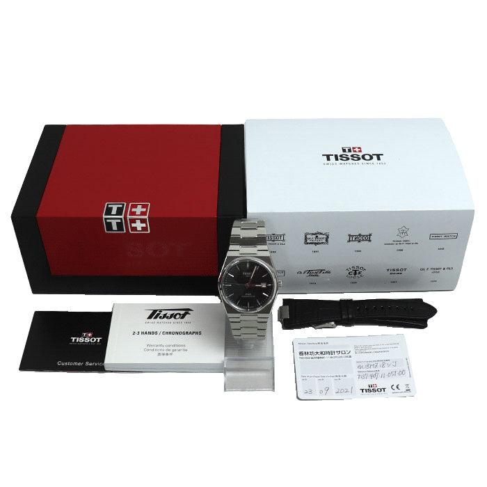 TISSOT ティソ PRX パワーマティック 80 腕時計 自動巻き T137.407.11.051.00 メンズ【中古】【美品】