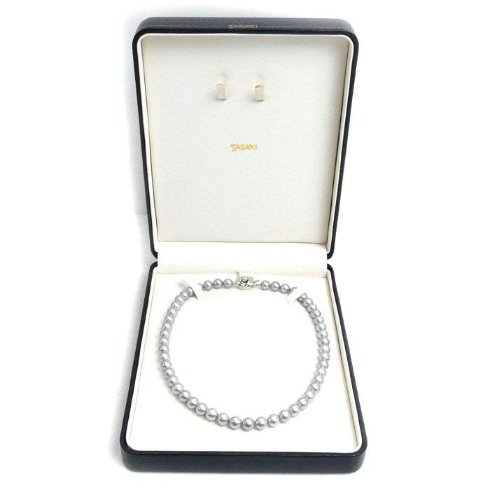 TASAKI タサキ シルバー パール ネックレス パール約8.0~8.2mm 42.6g 43cm レディース【中古】