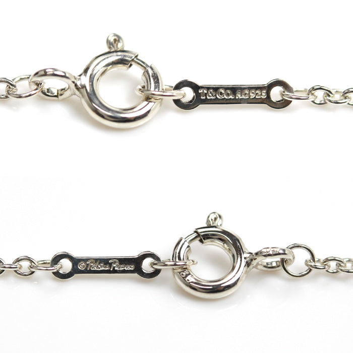 TIFFANY&Co. ティファニー シルバー925 オリーブリーフ ネックレス 13.0g 75cm ロングチェーン レディース【中古】