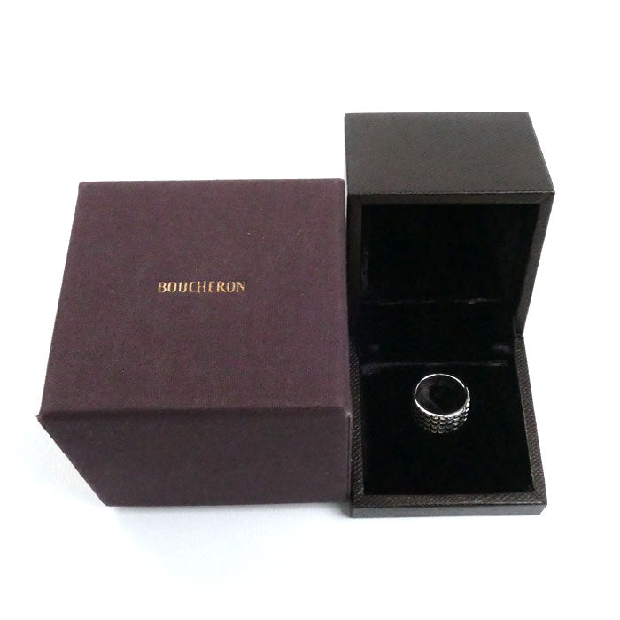 Boucheron ブシュロン K18WG ホワイトゴールド ポワント ド ディアマン リング・指輪 11号 52 14.0g レディース【中古】【美品】