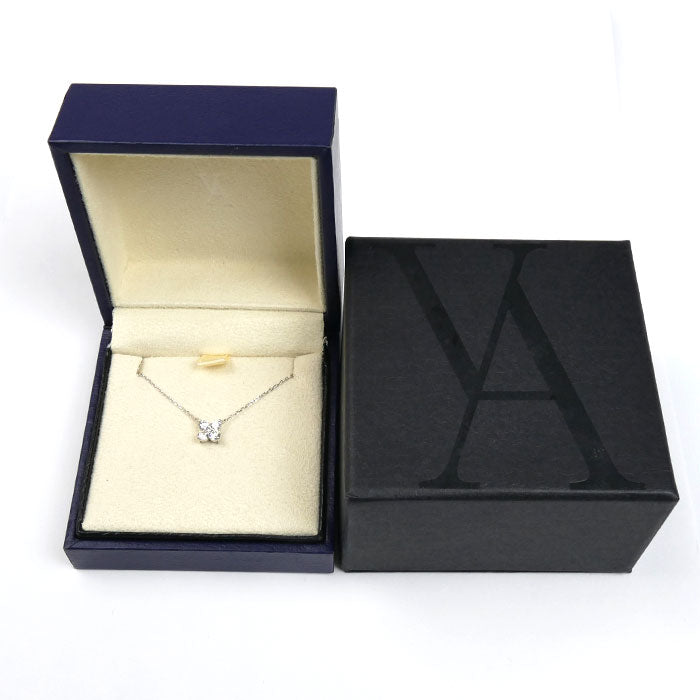 Vendome Aoyama ヴァンドーム青山 Pt950/Pt850 カローラ ネックレス ダイヤモンド0.41ct 2.5g 40cm レディース【中古】