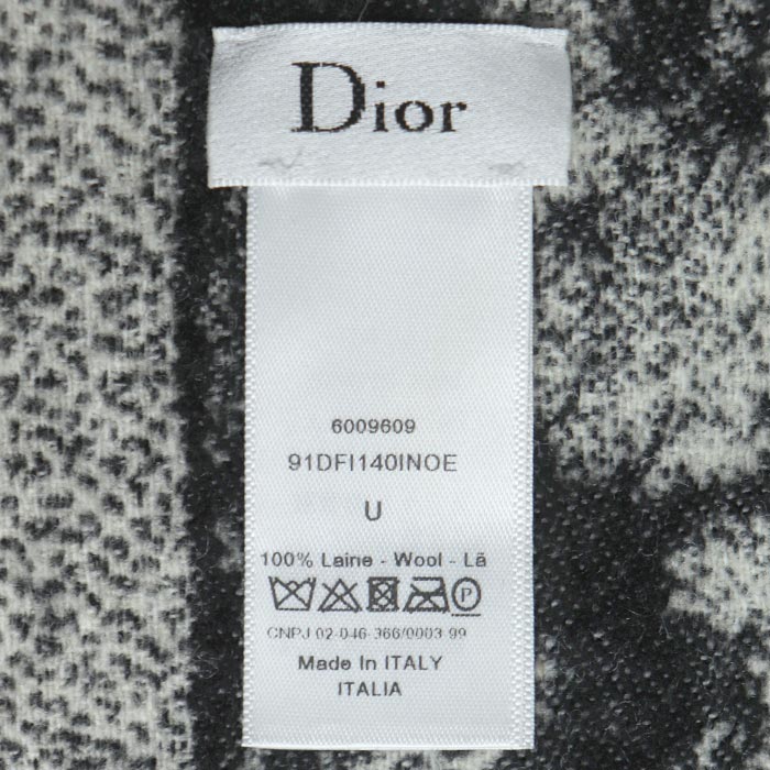 Dior ディオール トワル ドゥ ジュイ ロゴ ショール ストール マルチカラー 91DFI140INOE アニマル 大判 レディース【中古】【美品】