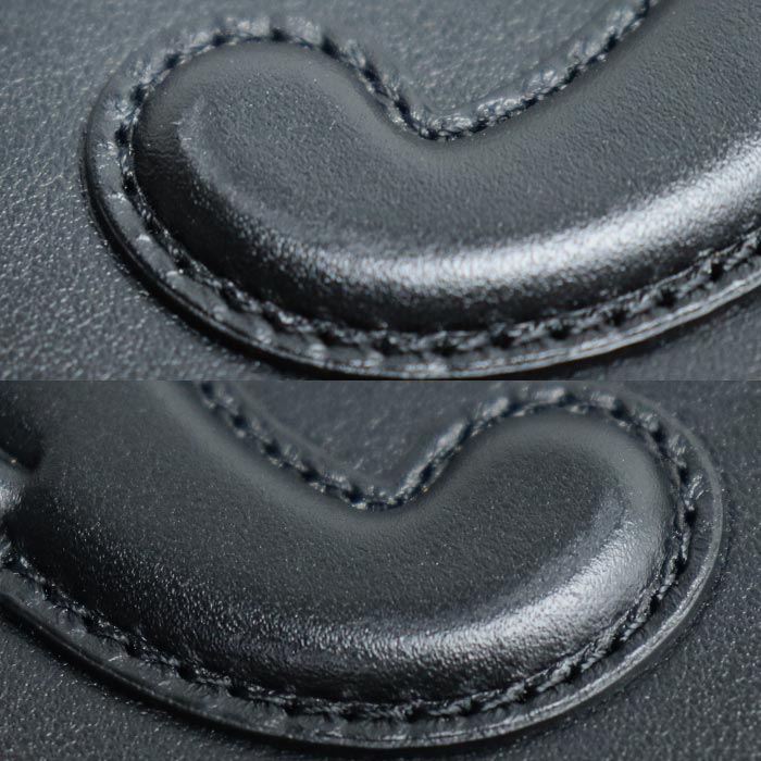 CELINE セリーヌ フォルコ キュイル トリオンフ ショルダーバッグ ブラック 198263DU3.38NO レディース【中古】【美品】