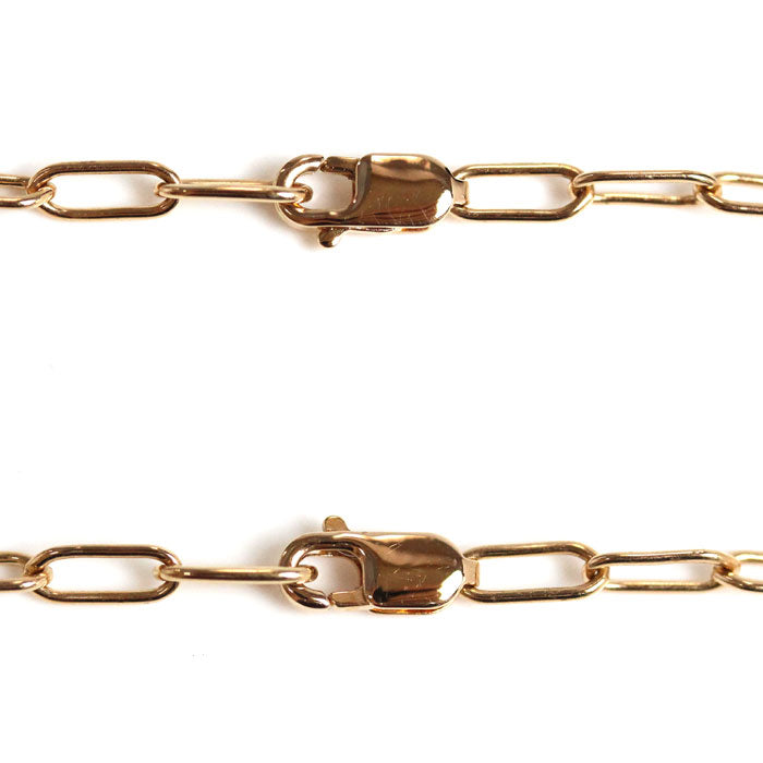 TIFFANY&Co. ティファニー K18PG ピンクゴールド ロック ダイヤ ミディアム ネックレス 72342143 ダイヤモンド0.33ct 15.2g 56cm レディース【中古】【美品】