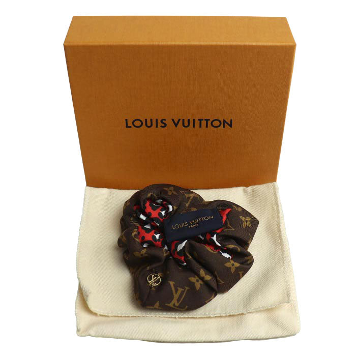 LOUIS VUITTON ルイ・ヴィトン シルク ビーマインドフル シュシュ M77011 CC0261 レディース【中古】【美品】