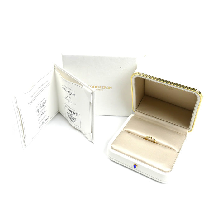 Boucheron ブシュロン K18YG イエローゴールド クルドパリ リング・指輪 JAL01165 7号 47 2.1g レディース【中古】【美品】