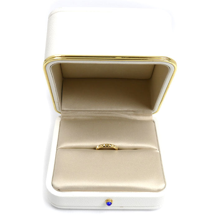 Boucheron ブシュロン K18YG イエローゴールド クルドパリ ミディアム リング・指輪 JAL00008 9号 49 3.6g レディース【中古】