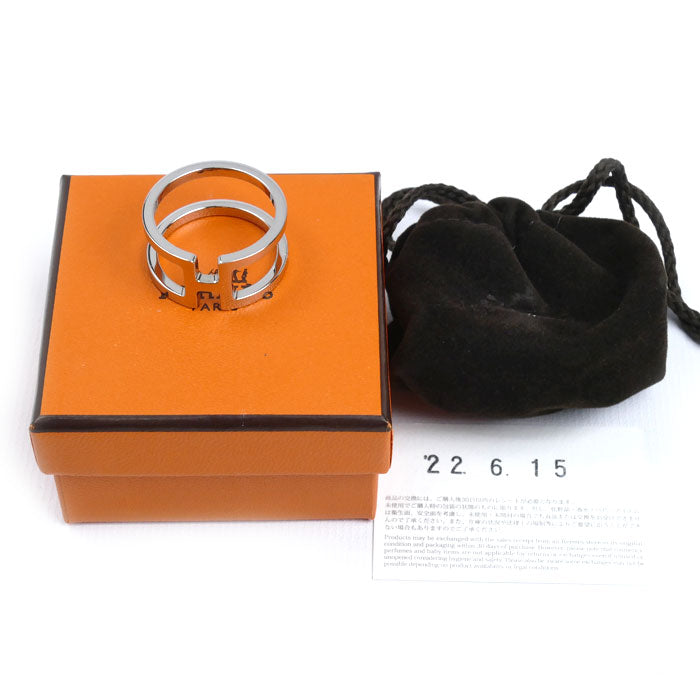 HERMES エルメス 真鍮 H・アン・ロン スカーフリング H602193S 00 レディース【中古】【美品】