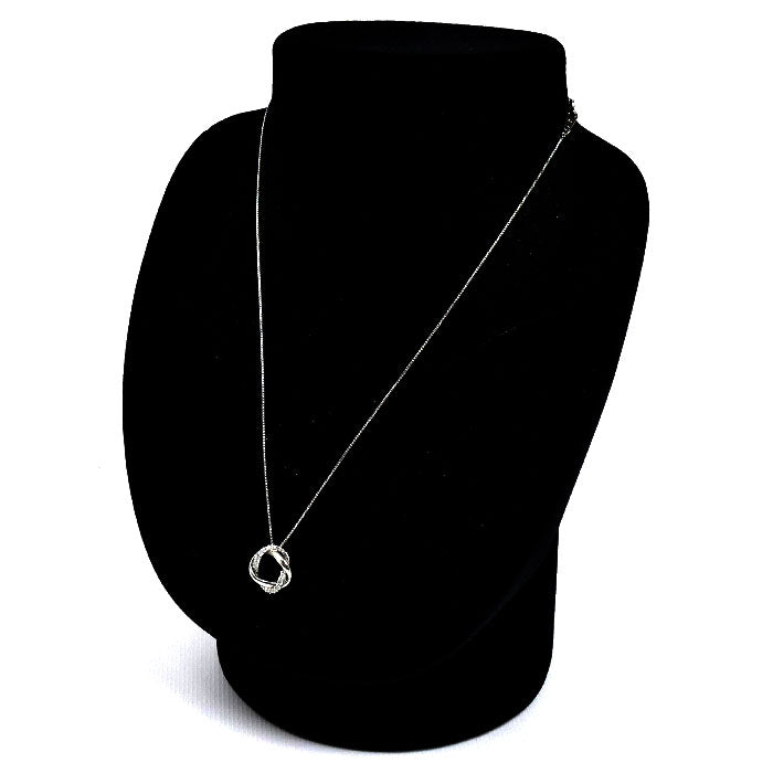 Vendome Aoyama ヴァンドーム青山 Pt950/850 ネックレス ダイヤモンド0.19ct 3.7g 40cm レディース【中古】