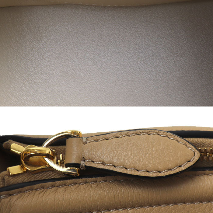 Valentino Garavani ヴァレンティノ・ガラヴァーニ Vロゴ ホーボー ムーン 2Wayショルダーバッグ ベージュ 5W2B0Q42JDK レディース【中古】【美品】
