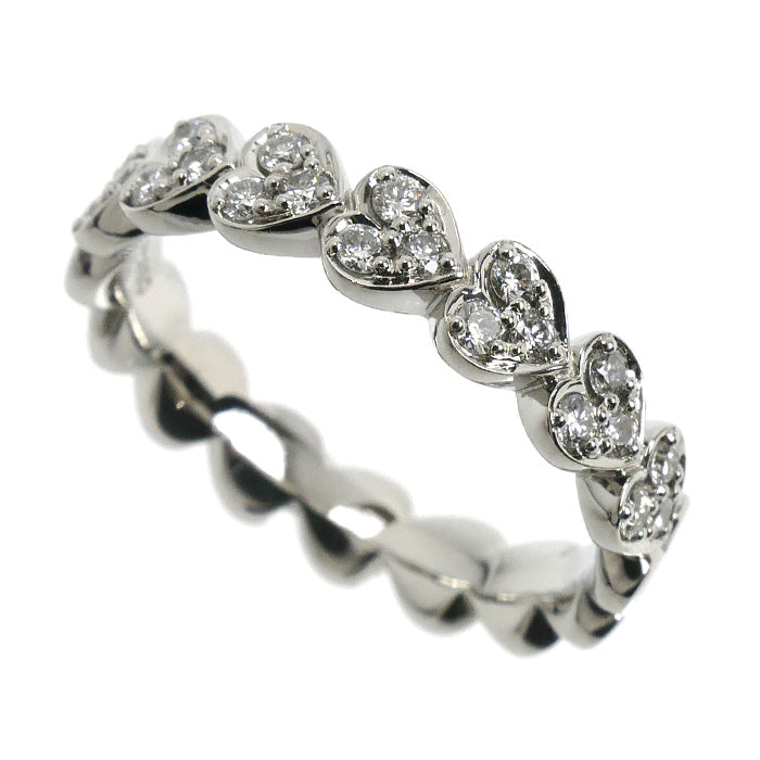 STAR JEWELRY スタージュエリー Pt950プラチナ ハートラウンド ハーフ 
