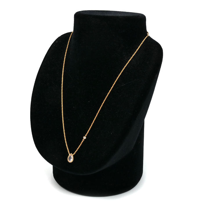 Boucheron ブシュロン K18PG ピンクゴールド セルパンボエム スモール ピンククォーツ ネックレス JPN00677 4.2g 38/42/44cm レディース【中古】【美品】