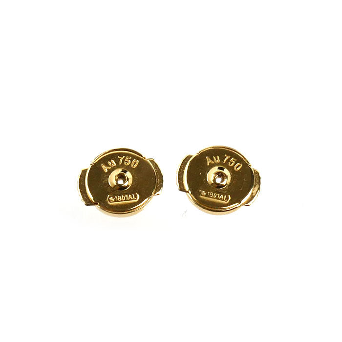 Dior ディオール K18YG イエローゴールド ミミローズ ピアス JMRO95017_0000 ダイヤモンド 1.1g セット売り レディース【中古】【美品】