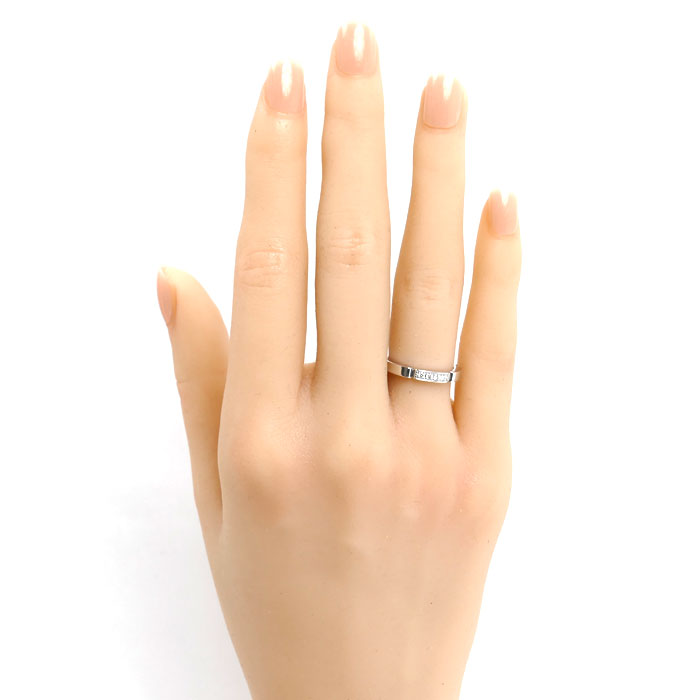 CARTIER カルティエ K18WG ホワイトゴールド マイヨンパンテール 4Pダイヤ リング・指輪 B4080448 ダイヤモンド 8号 48 3.9g レディース【中古】【美品】