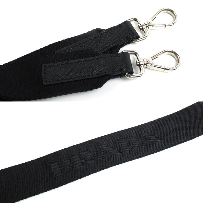 PRADA プラダ テスート ショルダーバッグ ブラック 2ZH155_2DMI_F0002 ICチップ レディース【中古】