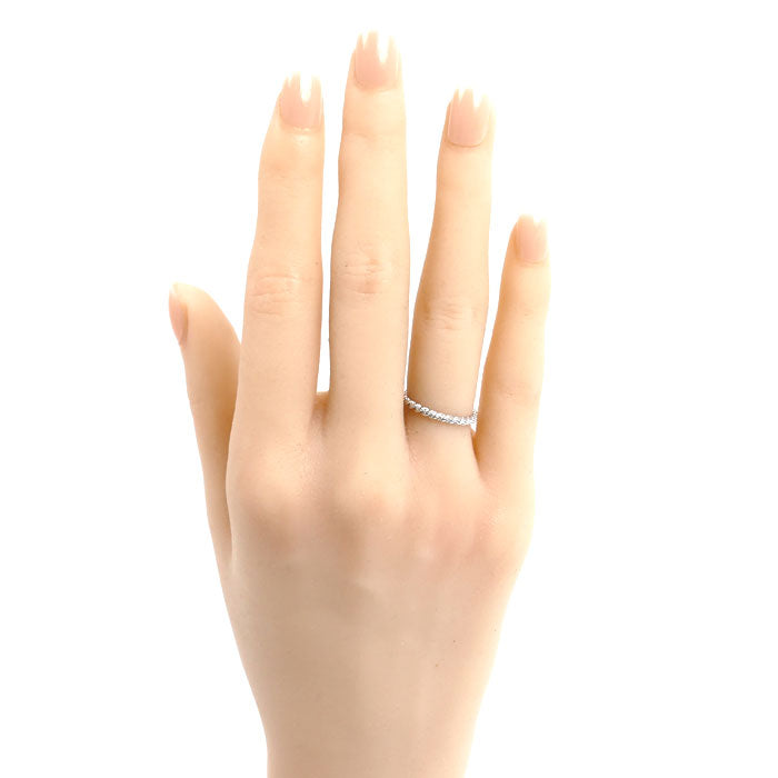 Boucheron ブシュロン K18WG ホワイトゴールド セルパンボエム リング・指輪 7号 47 1.4g レディース【中古】【美品】