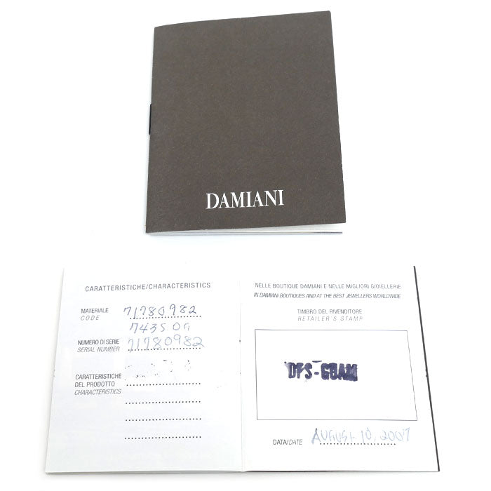 Damiani ダミアーニ K18WG ホワイトゴールド ベルエポック リング・指輪 ダイヤモンド 10号 7.2g レディース【中古】【美品】