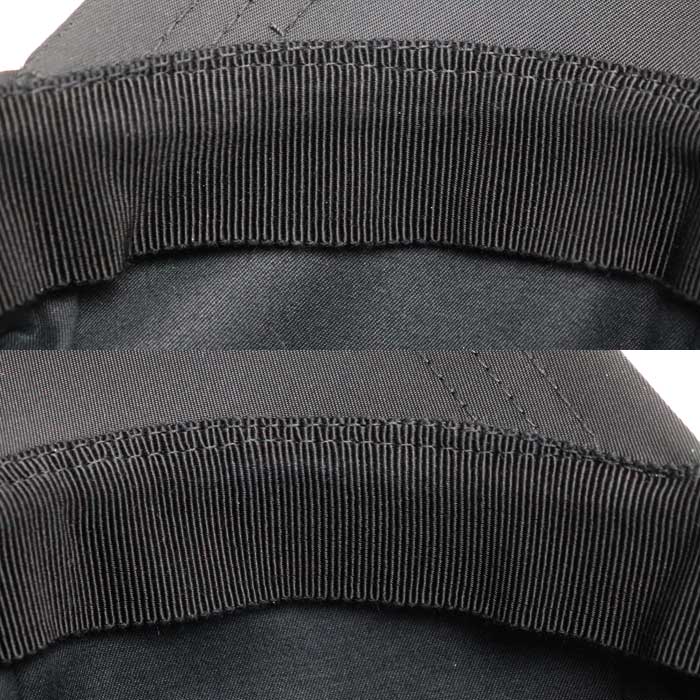 PRADA プラダ Re-Nylon ベースボールキャップ キャップ ブラック 2HC274 2DMI F0002 M ユニセックス【中古】