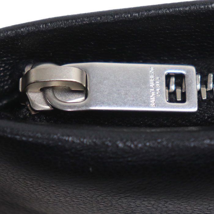 SAINT LAURENT サンローラン コインケース ブラック 777889 レディース【中古】【美品】