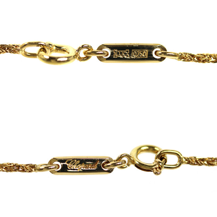 Chopard ショパール K18YG イエローゴールド ネックレス 4.9g 42cm レディース【中古】