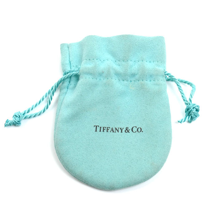 TIFFANY&Co. ティファニー Pt950プラチナ カーブドバンド 1P ダイヤ リング・指輪 ダイヤモンド 9号 3.7g レディース【中古】【美品】