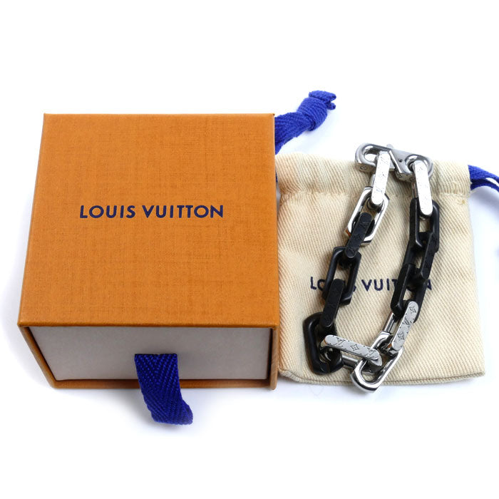 LOUIS VUITTON ルイ・ヴィトン GP モノグラム チェーン ブレスレット M00686 LE4264 M メンズ【中古】