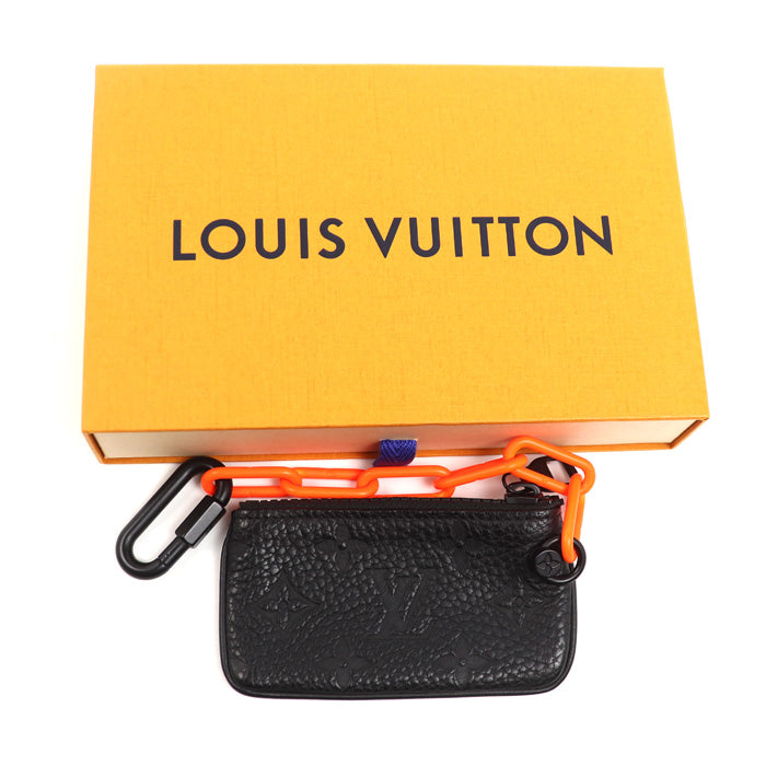 LOUIS VUITTON ルイ・ヴィトン ポシェットクレ ヴァージルアブロー コインケース ノワール M67452 TA5118 ユニセックス【中古】