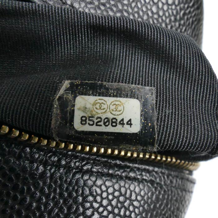 CHANEL シャネル ミニボストン ハンドバッグ ブラック A20996 レディース【中古】