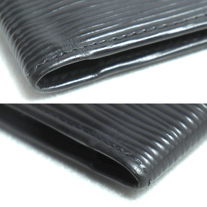 LOUIS VUITTON ルイ・ヴィトン アジェンダ ポッシュ 手帳カバー エピ ブラック R20522 CA0051 メンズ【中古】