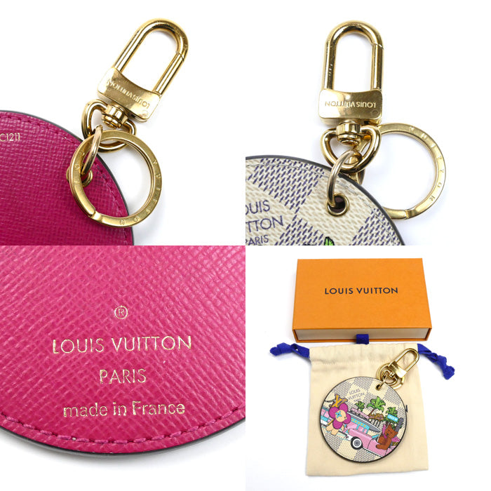 LOUIS VUITTON ルイ・ヴィトン イリュストレ ヴィヴィエンヌ キーホルダー マルチカラー M00502 BC1211 レディース【中古】