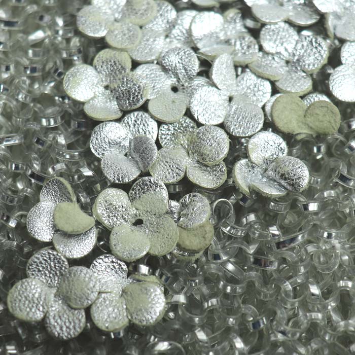 ANTEPRIMA アンテプリマ フラワー ワイヤーバッグ ハンドバッグ シルバー レディース【中古】