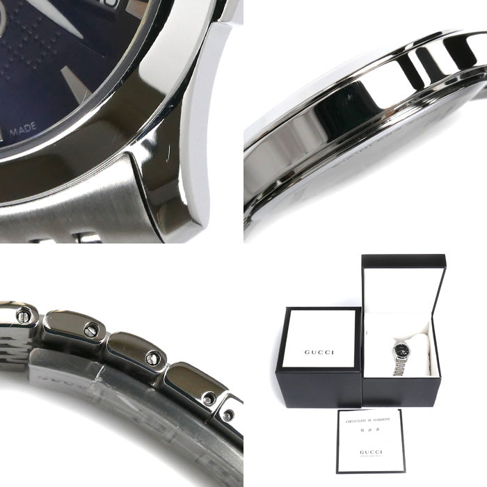 GUCCI グッチ Gタイムレス 腕時計 電池式 YA1265006/126.5 レディース【中古】【美品】