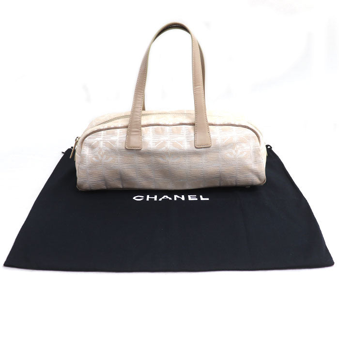 CHANEL シャネル ニュートラベルライン ボストン ボストンバッグ ベージュ A15828 レディース【中古】