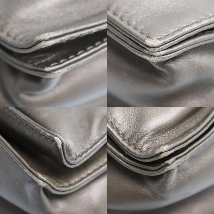 LOEWE ロエベ フラメンコ レザー 2Wayショルダーバッグ ブラウン レディース【中古】