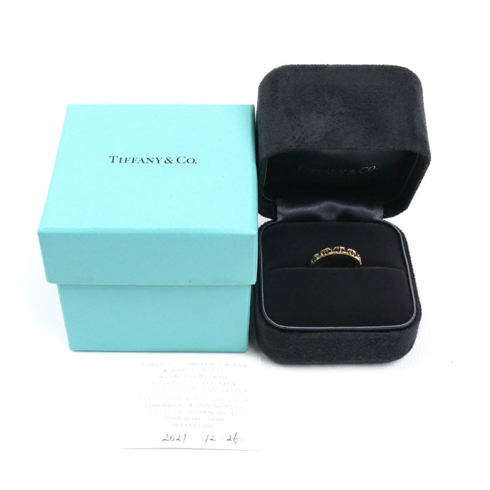 TIFFANY&Co. ティファニー K18PG ピンクゴールド Tトゥルー ナロー リング・指輪 63065188 9号 3.1g レディース【中古】