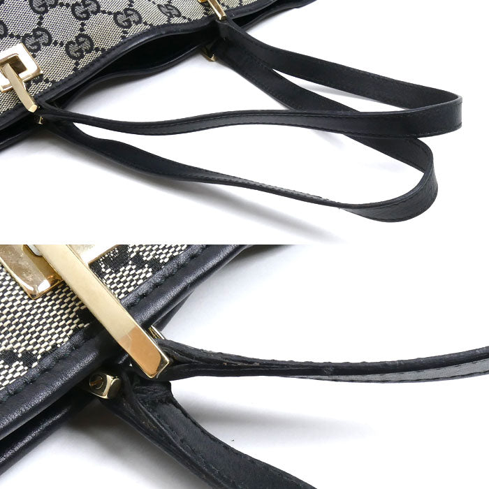 GUCCI グッチ トートバッグ グレー 002.1098 レディース【中古】