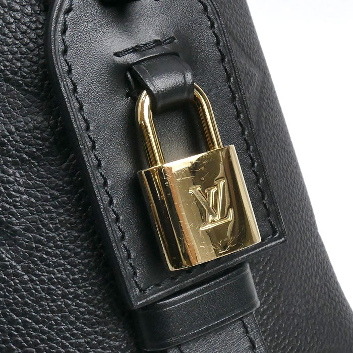 LOUIS VUITTON ルイ・ヴィトン オール・イン BB ハンドバッグ モノグラム・アンプラント ブラック M13480 IC レディース【中古】【美品】