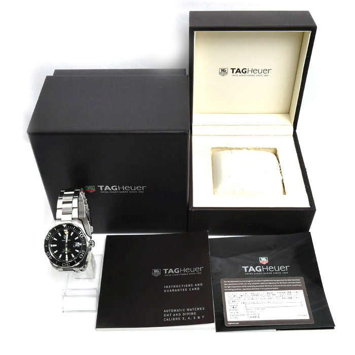 TAG HEUER タグホイヤー アクアレーサー 腕時計 自動巻き WAY211A.BA0928 メンズ【中古】