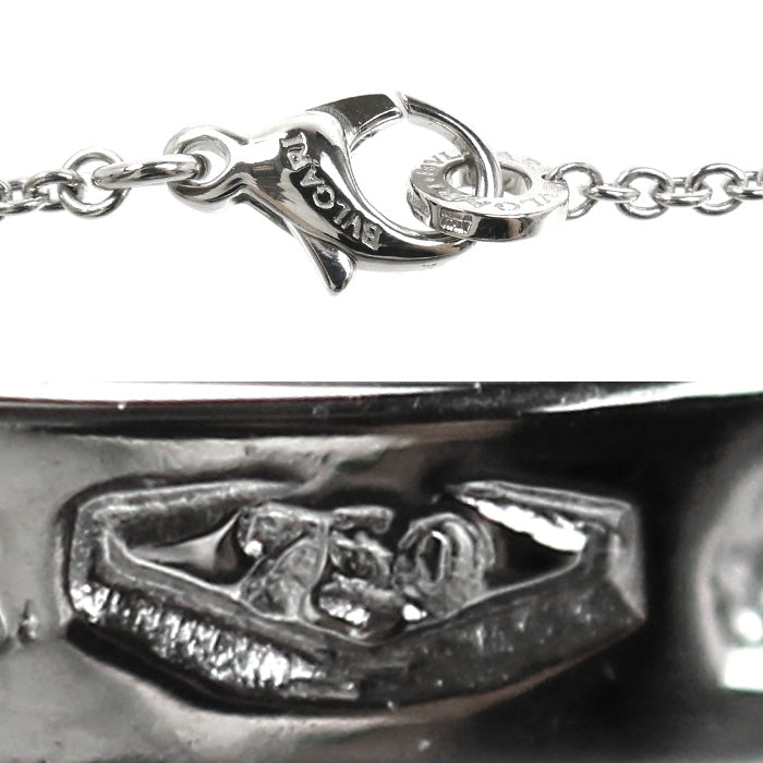 BVLGARI ブルガリ K18WG ホワイトゴールド アストラーレ チェルキ ネックレス ダイヤモンド 23.0g 38/41/44/47cm レディース【中古】【美品】