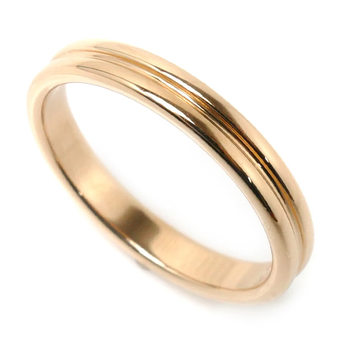 ブシュロン 指輪 リング 8.5号 ゴドロン 結婚指輪 K18PG D9513