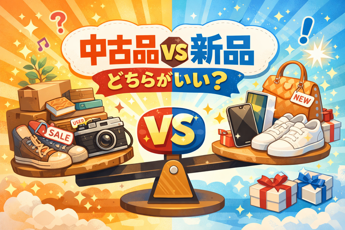 新品と中古、どちらが賢い選択？