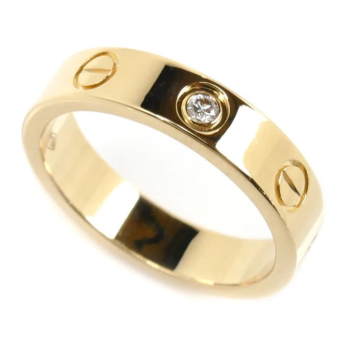 LOUIS VUITTON ルイ・ヴィトン メタル モノグラム キューブ リング