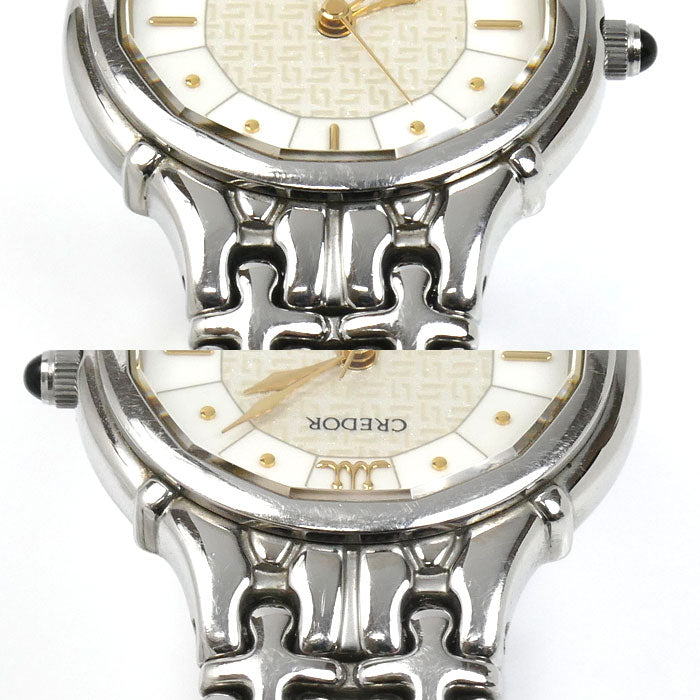 SEIKO セイコー クレドール 腕時計 電池式 7371-5030 レディース【中古】