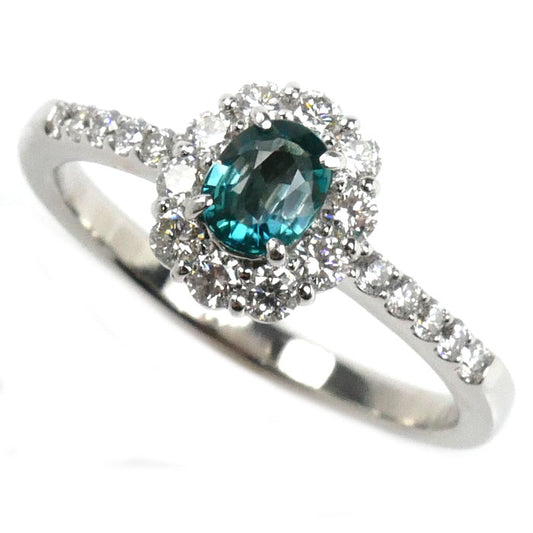 Pt900プラチナ リング・指輪 ダイヤモンド0.41ct 14号 4g グランディディエライト0.305 レディース【中古】