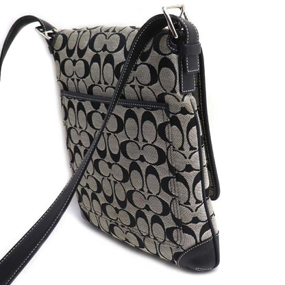 COACH コーチ ショルダーバッグ グレー/ブラック 6078 レディース【中古】