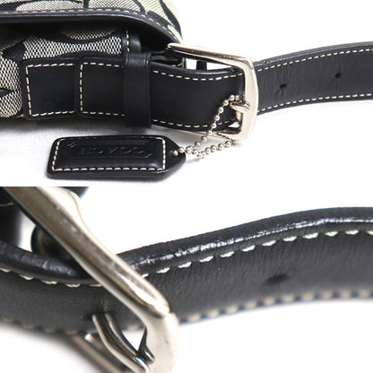 COACH コーチ ショルダーバッグ グレー/ブラック 6078 レディース【中古】