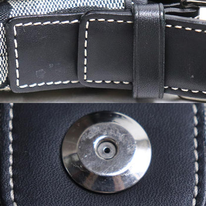 COACH コーチ ショルダーバッグ グレー/ブラック 6078 レディース【中古】