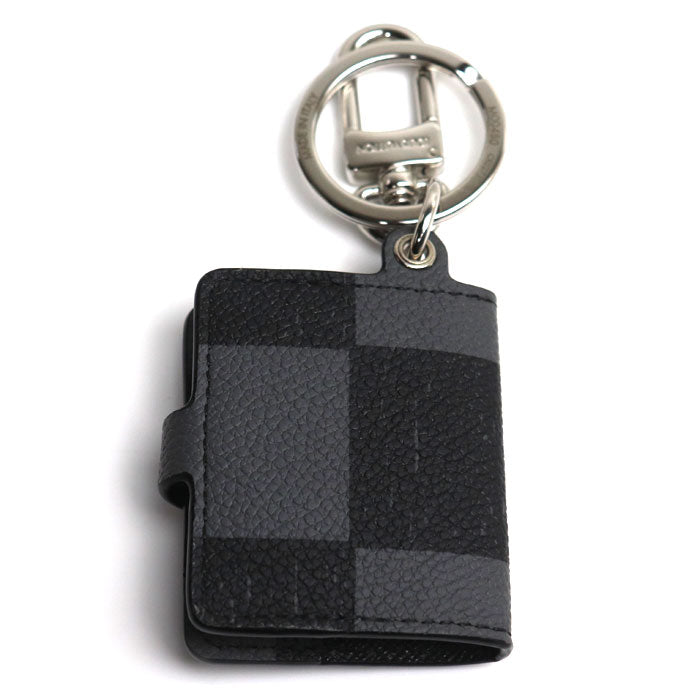 LOUIS VUITTON ルイ・ヴィトン ポルト クレ・カルネ ダミエ アーカイヴズ キーホルダー M00480 CX0271 メンズ【中古】